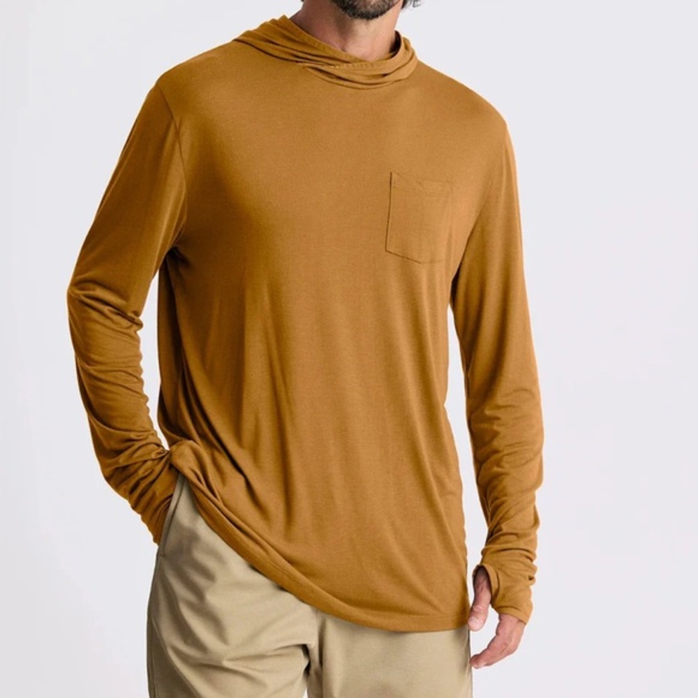 NEW Free Fly Apparel Bamboo Lightweight Hoodie : Small